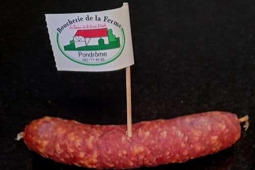 Saucisse sèche de boucherie